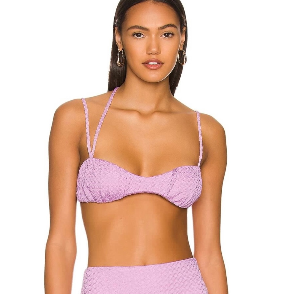 Helen Top in Soft Lavender- NWT Camila Coelho